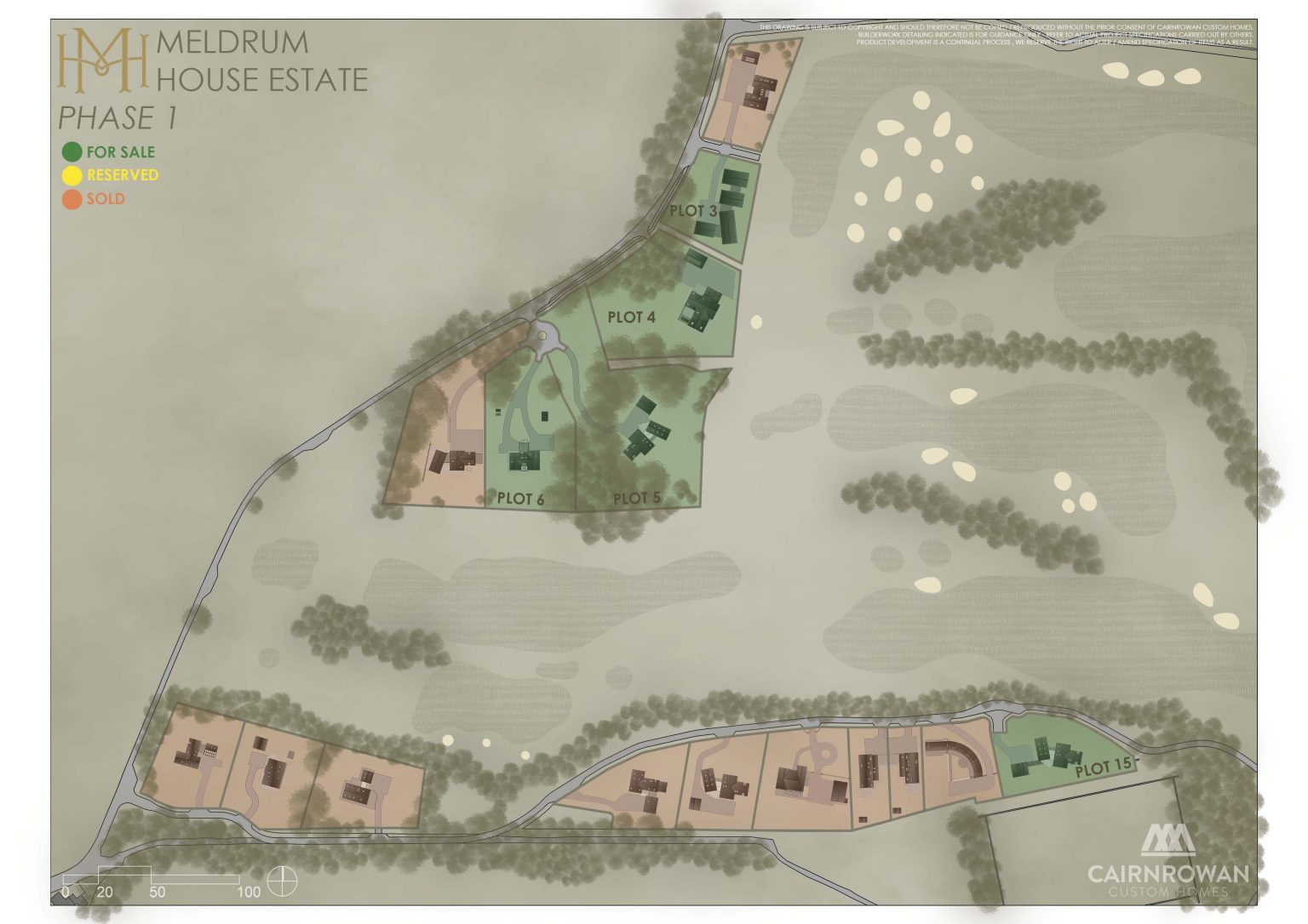 Rod Meldrum Map Meldrum House Development - Cairnrowan